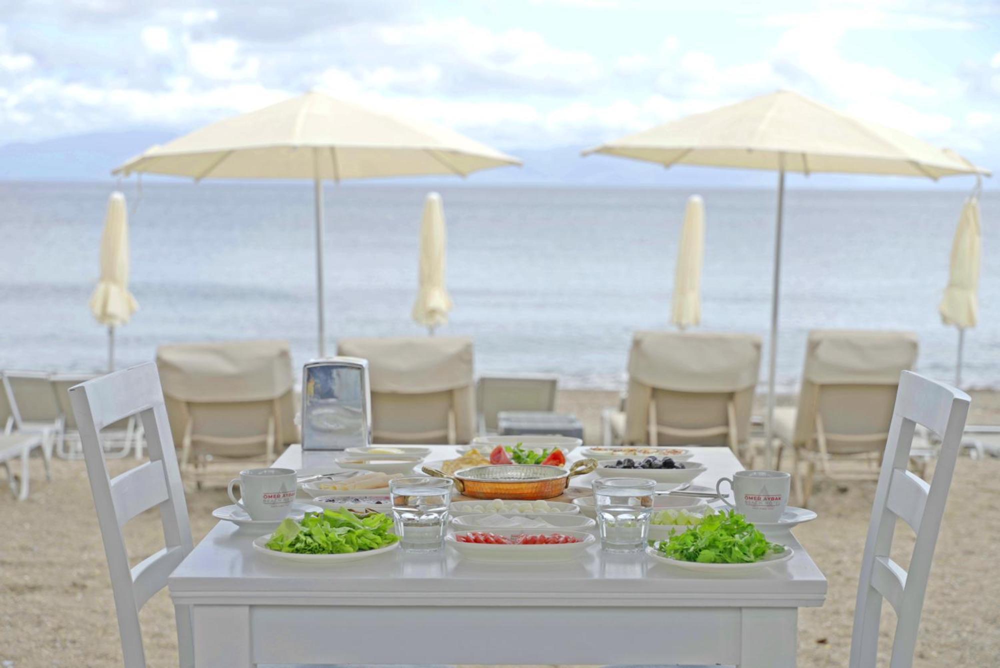 Oemer Aybak Beach Hotel Bodrum Bagian luar foto